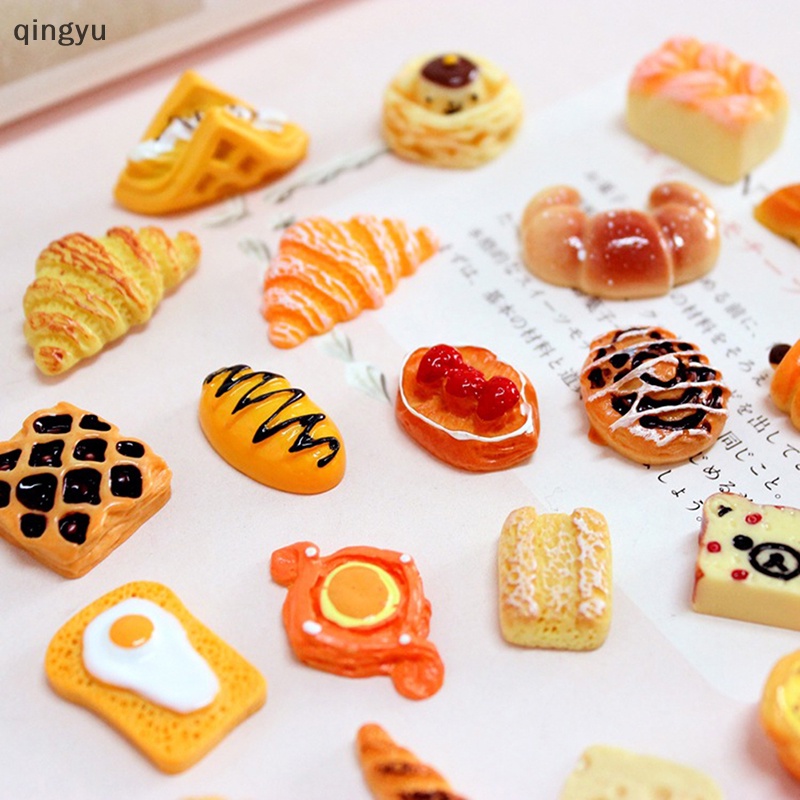 Mới Set 3 Bánh Mì Giả Xinh Xắn Cho Nhà Búp Bê