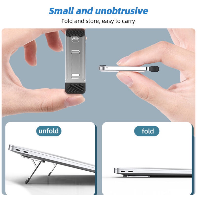 Giá Đỡ Laptop HdoorLink Bằng Nhôm 3 Góc Điều Chỉnh Được Tiện Dụng Điện Thoại