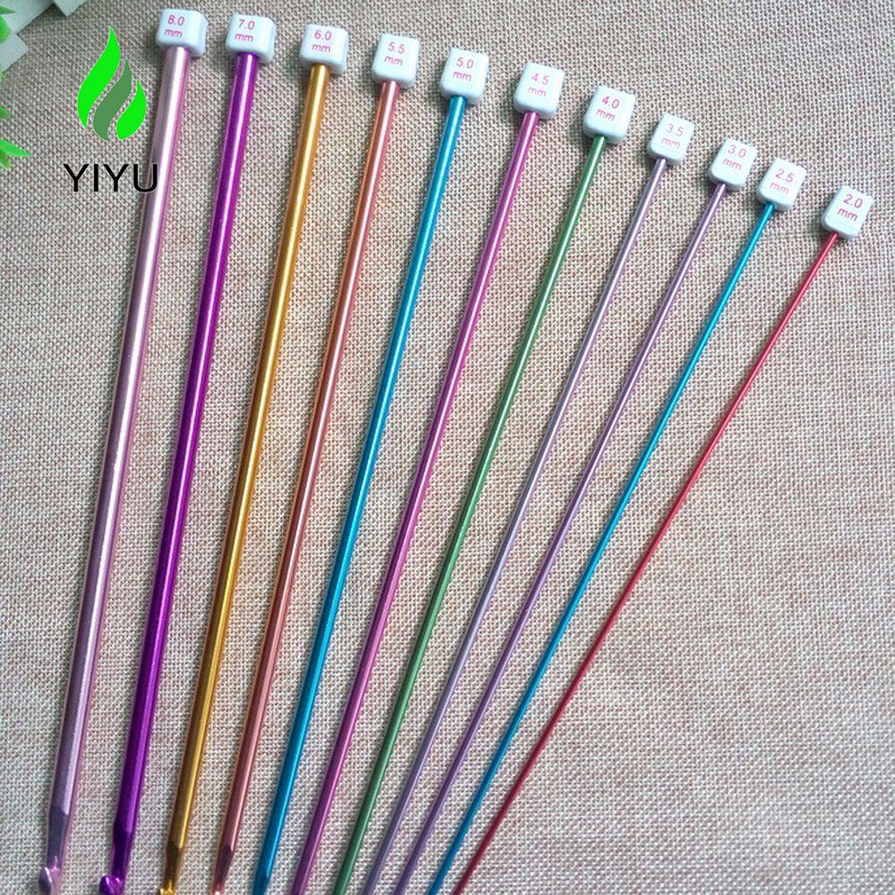 YIYU Móc Đan 10.6 '' Tunisian Afghan Nhiều Màu