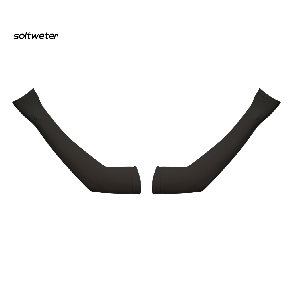 1 Đôi Găng Tay Chống Nắng / Tia UV Độ Co Giãn Cao Màu Sắc Đơn Giản Có Thể Giặt Sạch Dành Cho Nam Và Nữ