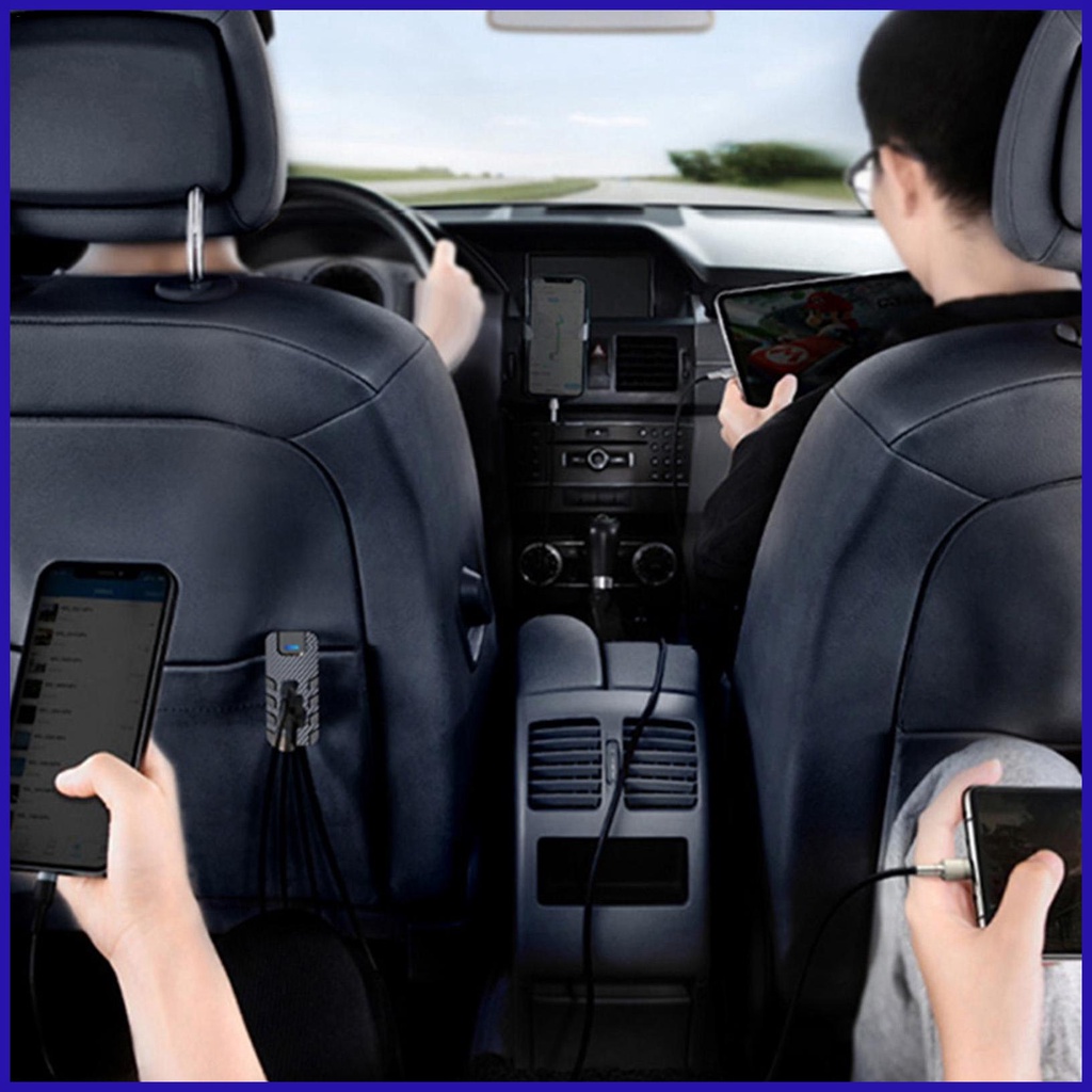 Củ Sạc Tích Hợp Máy Nghe Nhạc MP3 FM 15W Nhỏ Gọn Đa Năng Tiện Lợi Dành Cho Ô Tô