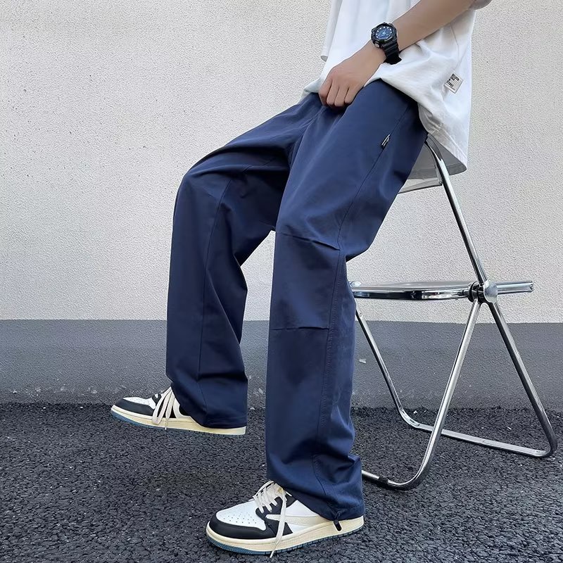 Quần Dài Ống Rộng Phong Cách Đường Phố Mỹ Cá Tính Cho Nam