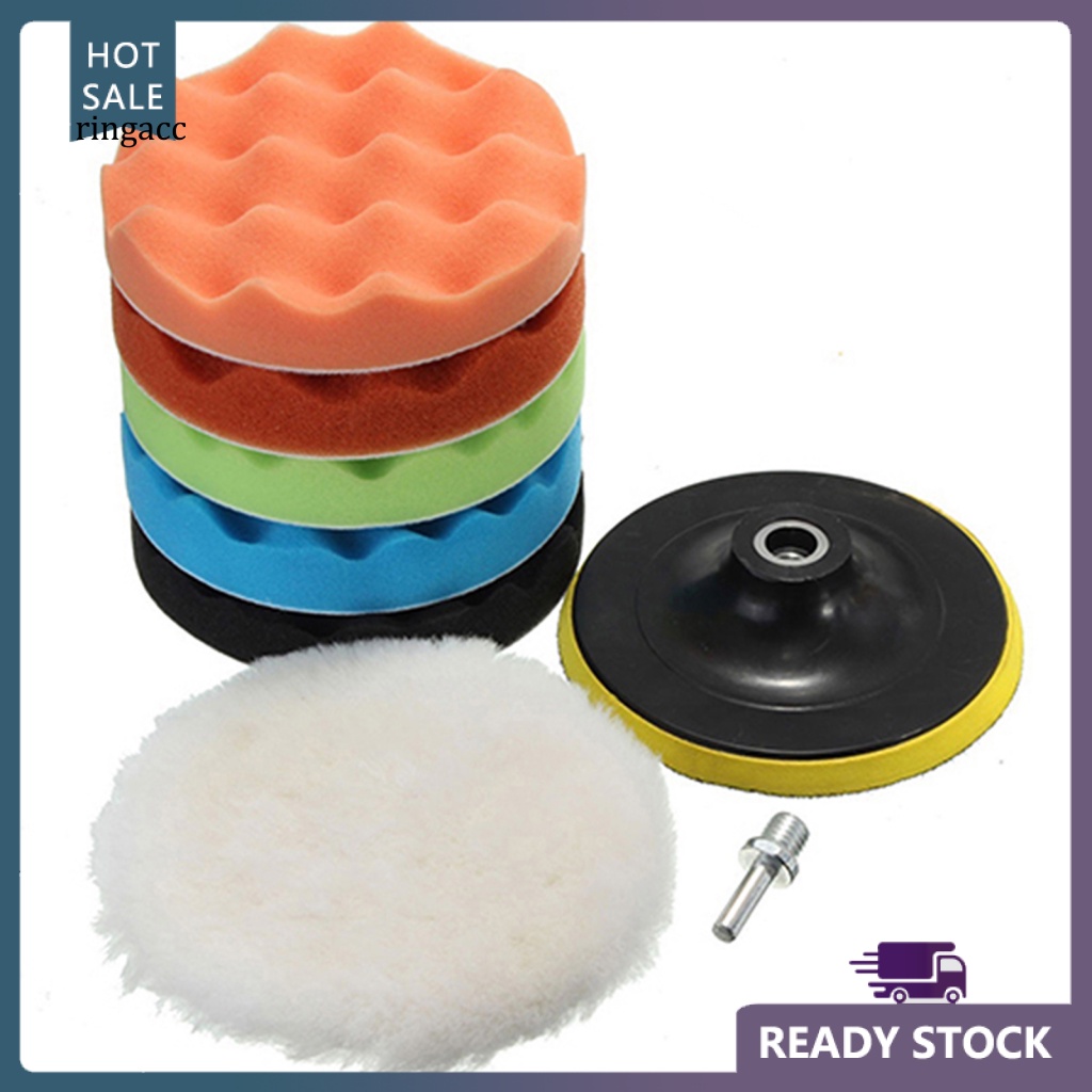 Bộ XốP RửA Xe Tự ĐộNg DàNh Cho Xe Hơi 3 / 5 / 6 / 7 Inch - Bộ 7 CáI