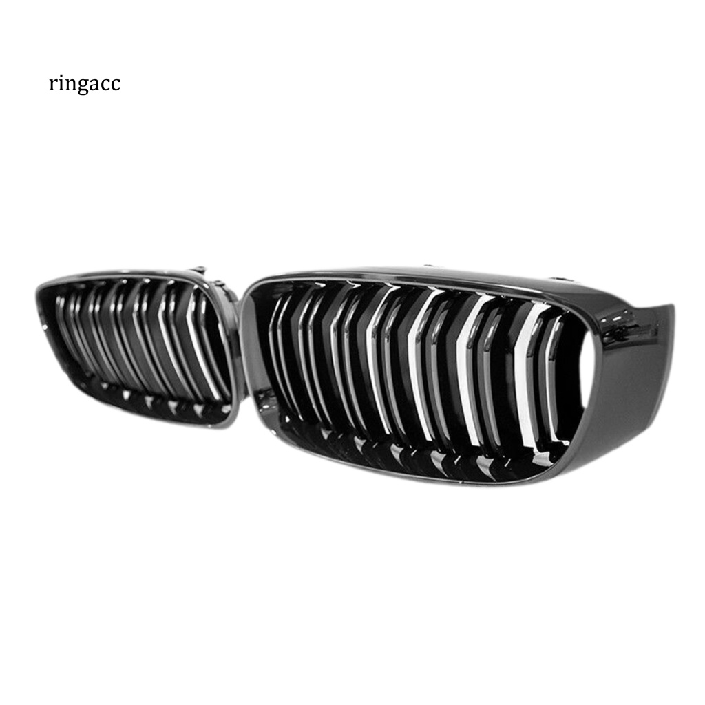 1 CặP LướI TảN NhiệT MàU Đen GắN Mui Xe 51137294803 51137294804 Phụ Kiện Chuyên Dụng Cho Xe BMW 3 Series F34 GT 14-16