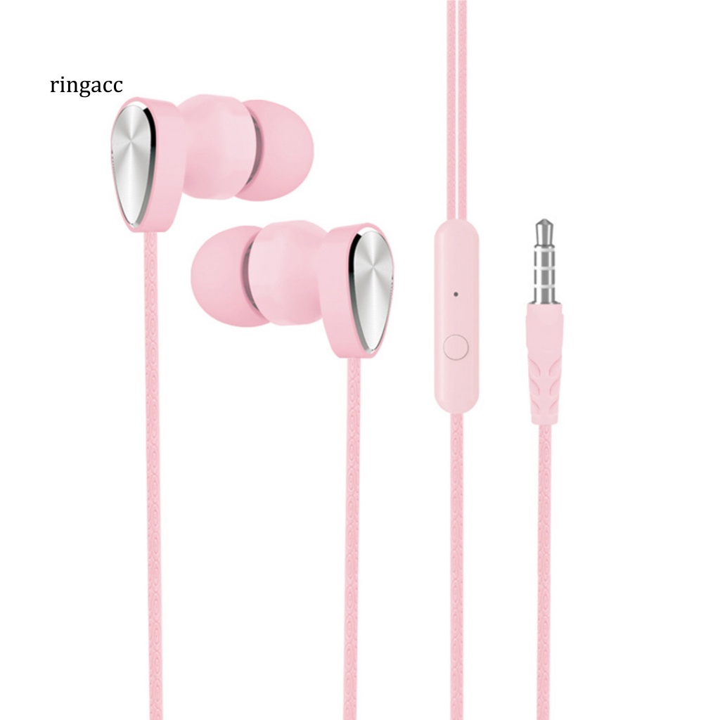 Tai Nghe Nhét Tai RGA L106 Jack 35mm Có Micro Âm Thanh Siêu Trầm Cho Điện Thoại