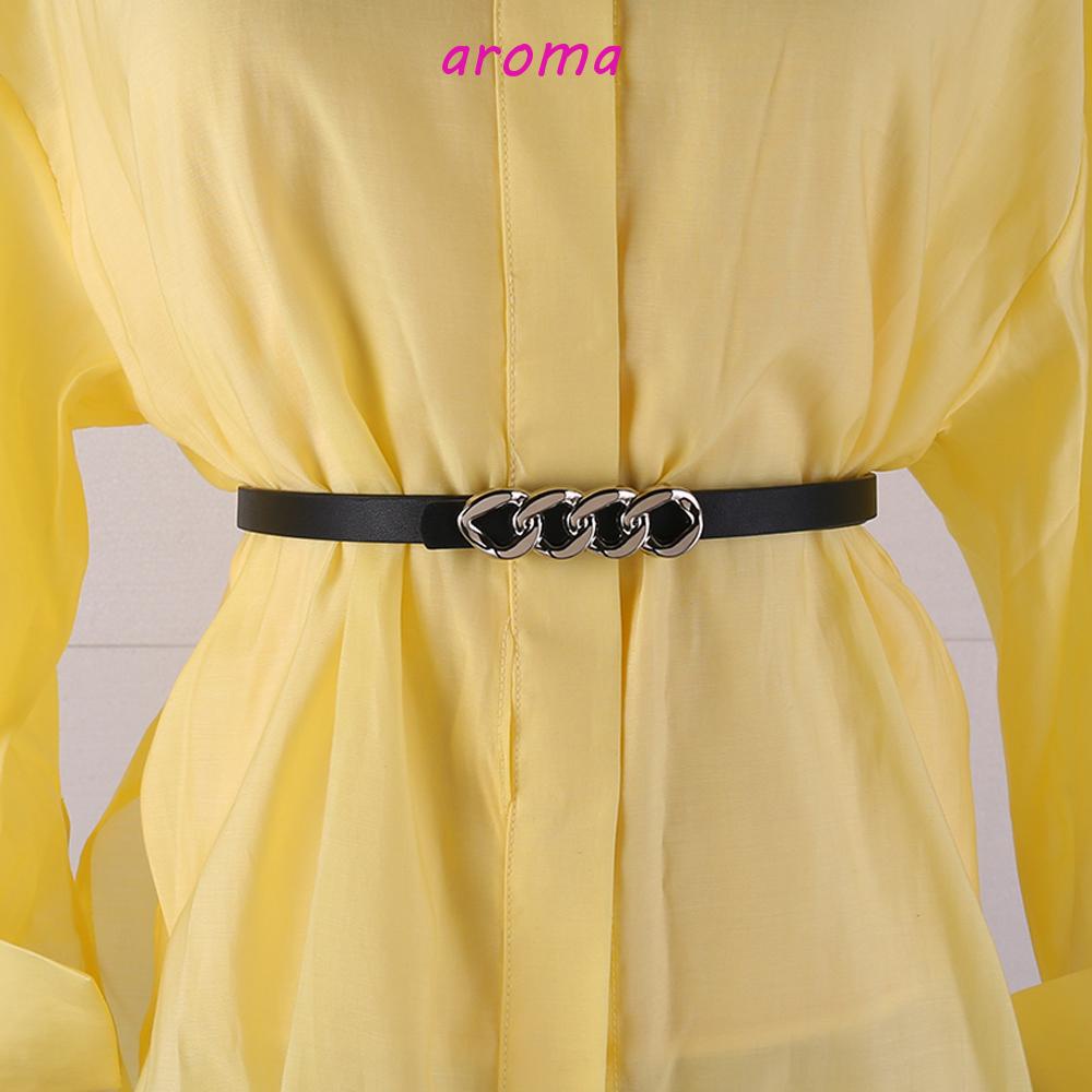 AROMA Thắt Lưng Tua Rua Phong Cách Gothic Punk Mới Cho Nữ