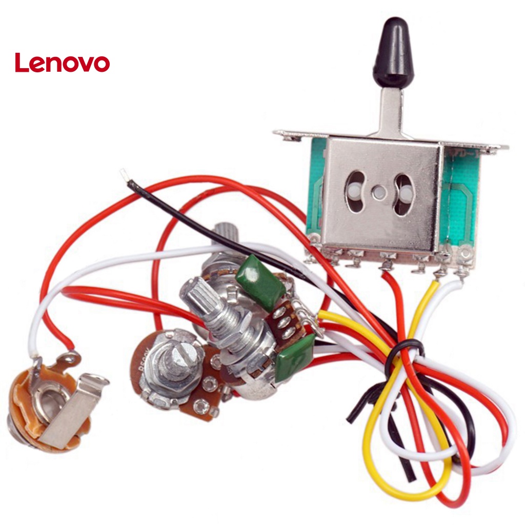 Bộ Dây Mạch Điều Khiển Âm Lượng Bằng Kim Loại Hình Hoa Hướng Dương Cho Đàn Guitar Điện