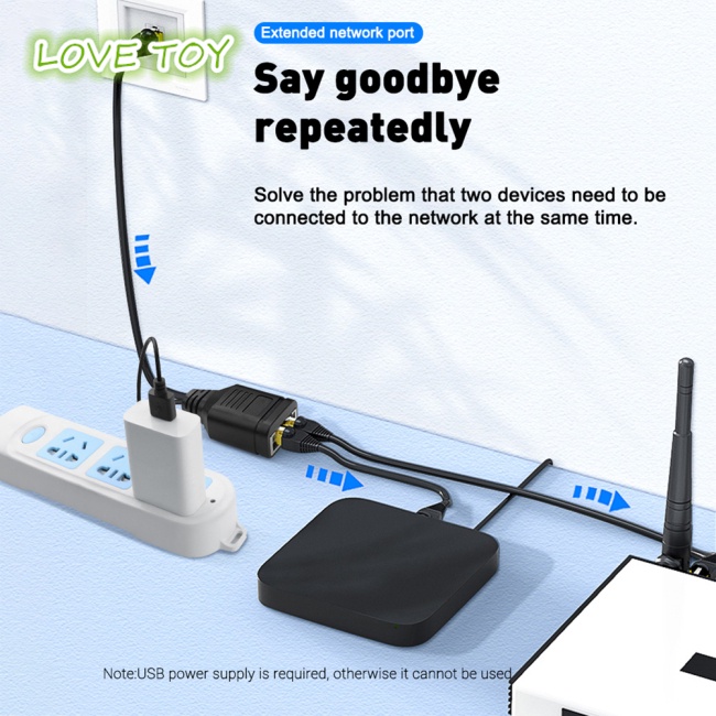 Bộ Chia Mạng Lan 1 Ra 2 Cổng RJ45