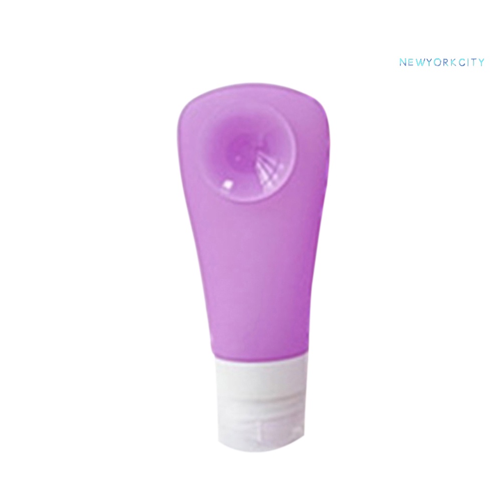 Chai Rỗng Đựng Dầu Gội Du Lịch Bằng Silicone Có Giác Hút