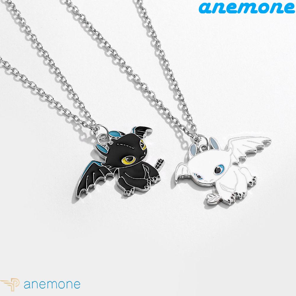 ANEMONE Vòng cổ Đôi Rồng Phim How To Train Your Dragon Thời Trang