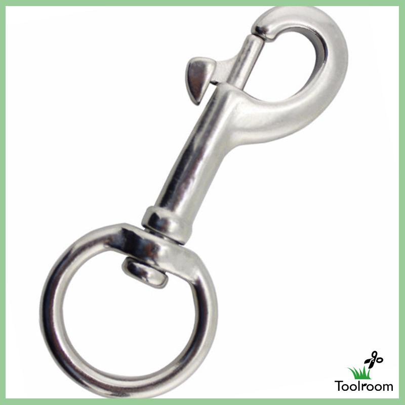 Móc Đơn Bằng Thép Không Gỉ Có Khớp Xoay Dùng Cho Thợ Lặn / Làm Đồ Da Thủ Công