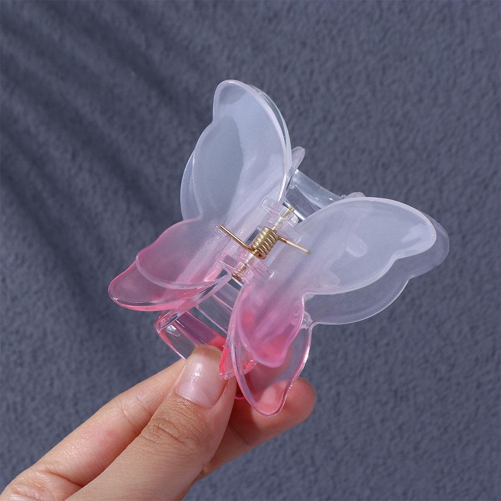 ANEMONE Kẹp Tóc Hình Bướm Màu Nhám Phong Cách Vintage Thanh Lịch Cho Nữ