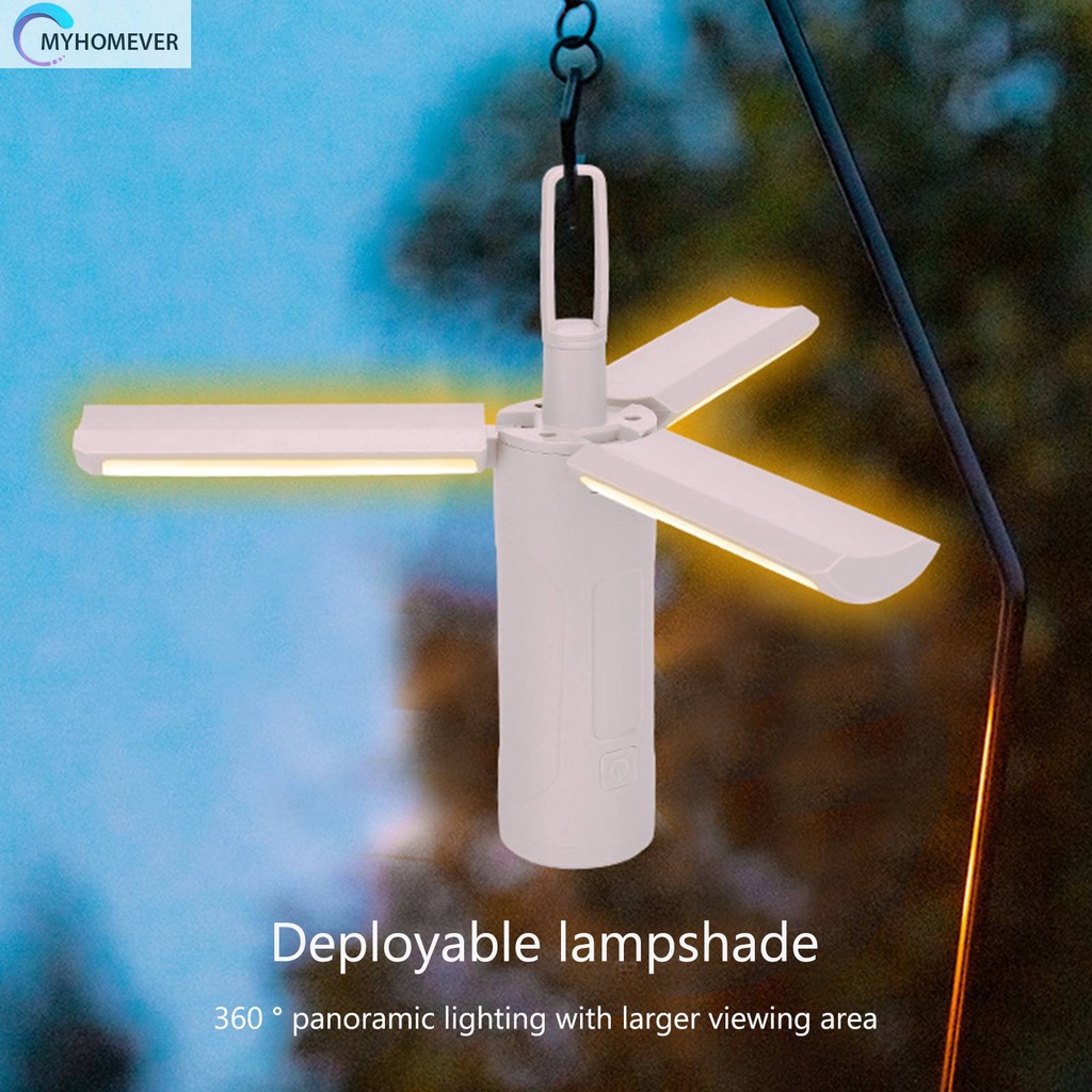 Đèn Cắm Trại 3 Chế Độ Sáng 30-720LM