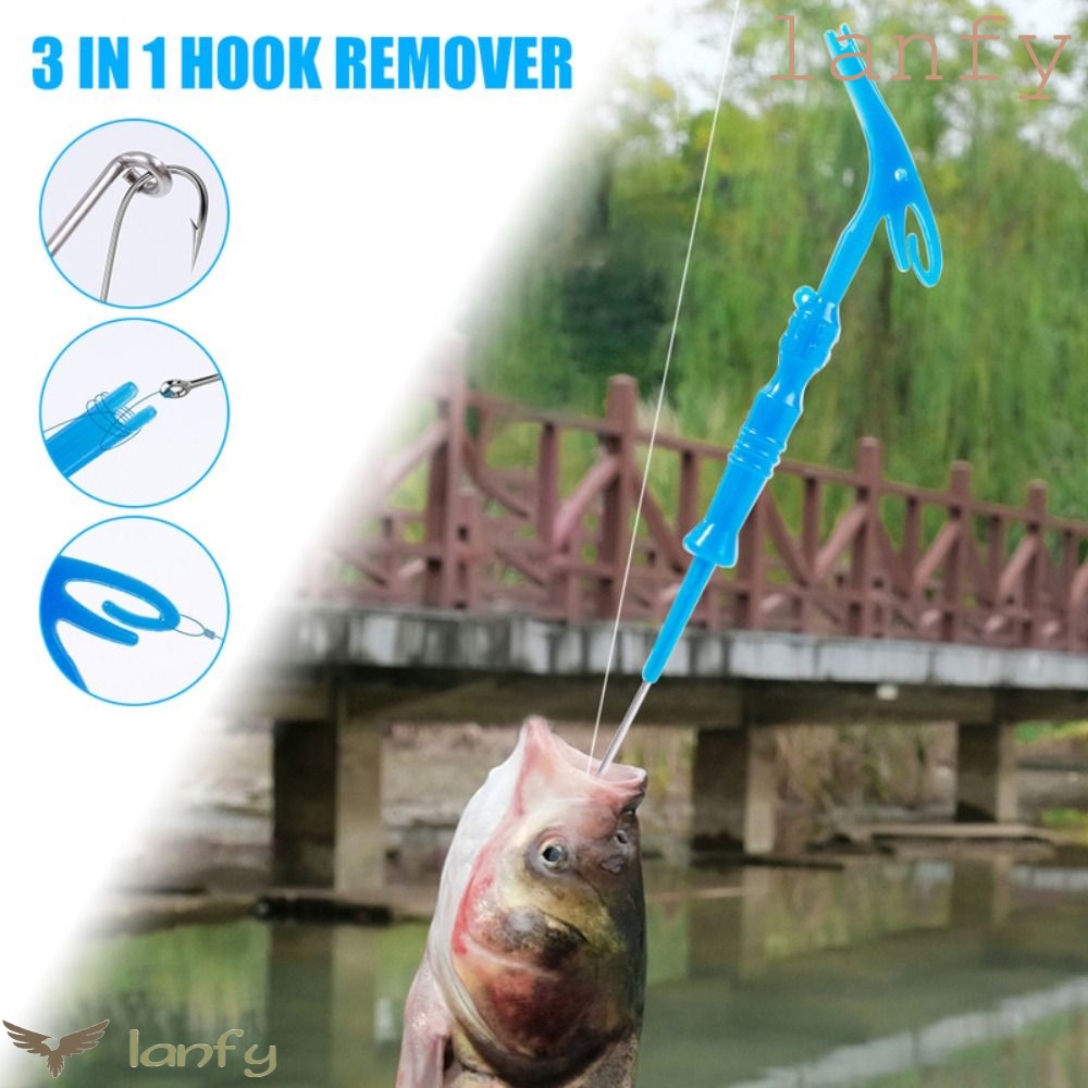 LANFY Dụng Cụ Tháo Gỡ Móc Câu Cá Nhanh Chóng Tiện Lợi