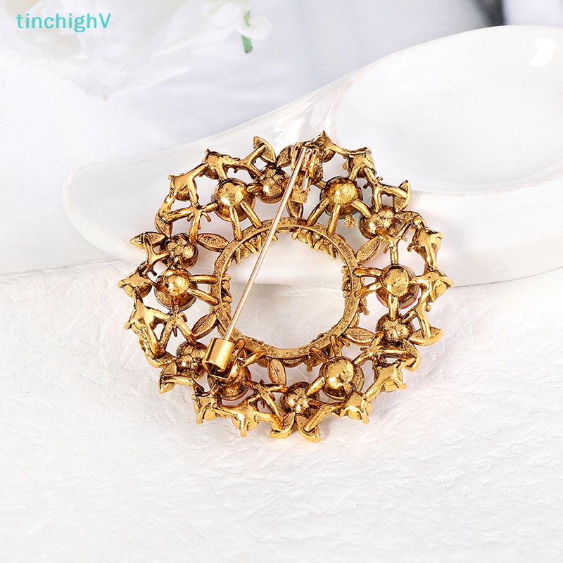 [TinchighV] Ghim Cài Áo Đính Kim Cương Giả Phụ Kiện Đi Tiệc Cưới Cho Nữ [Mới]