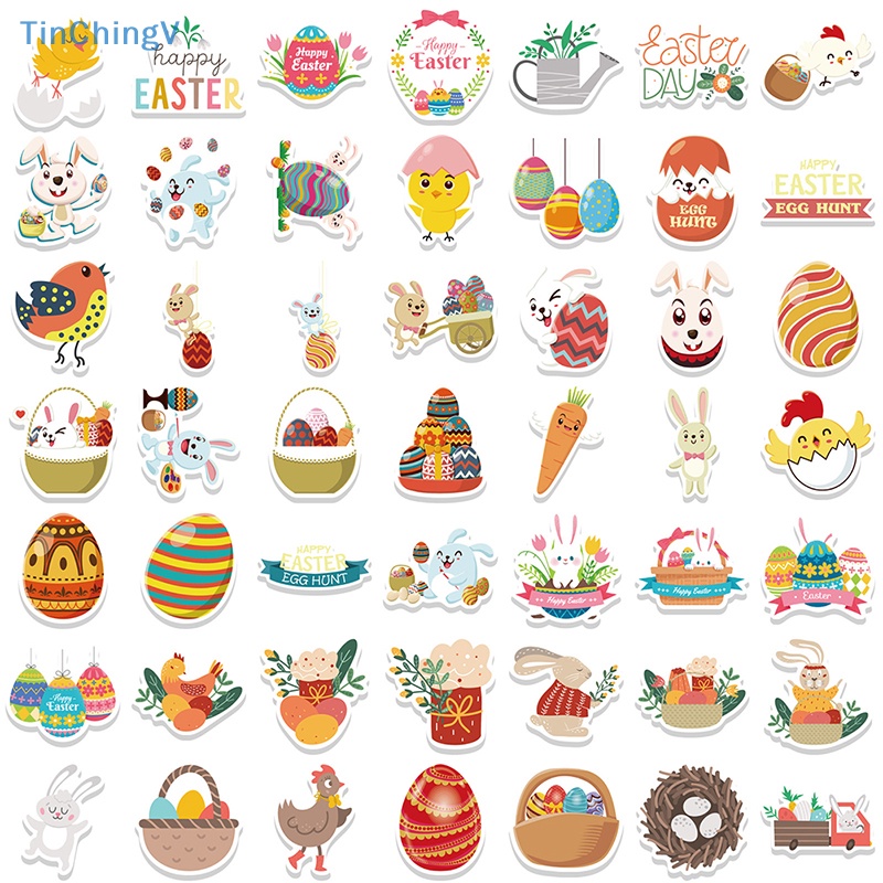 [TinChingV] Set 100 Miếng Dán Hoạt Hình Phục Sinh Trang Trí Điện Thoại Ván Trượt Laptop Xe Hơi [Mới]