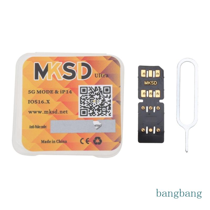 Thẻ SIM MKSD Ultra 5G- Cho 6s-7-8-X-XSM-11-13PM Durab