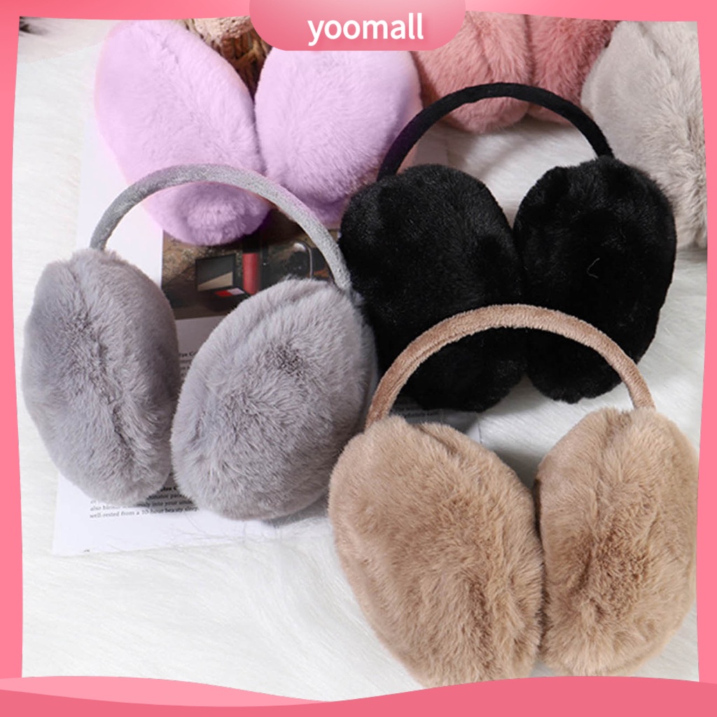 Chụp Tai Dày Dặn Giữ Ấm Chống Xù Lông Tiện Dụng