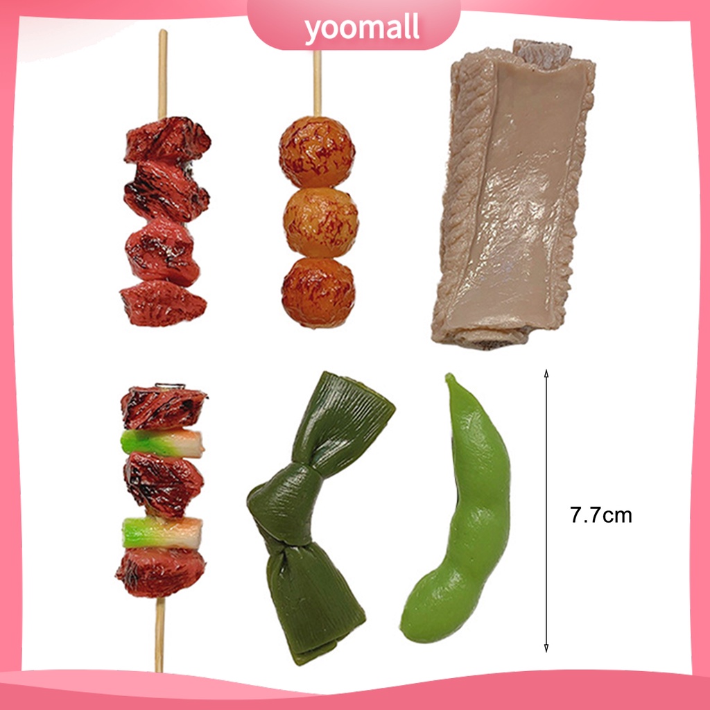 [YM] Kẹp Tóc Bắt Mắt Giả Trang Trí Thức Ăn Hầm Thức Ăn Cho Nữ Dự Tiệc