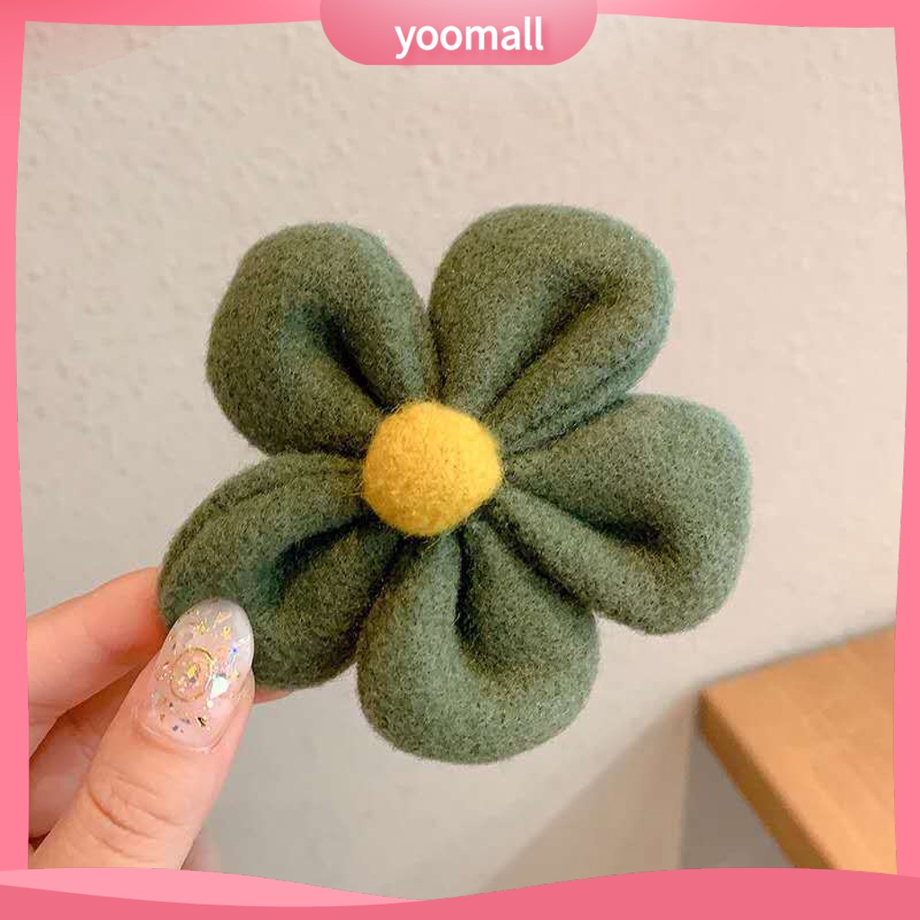 Dây Cột Tóc Co Giãn Đính Hoa Thời Trang Cho Nữ Giá Đỡ