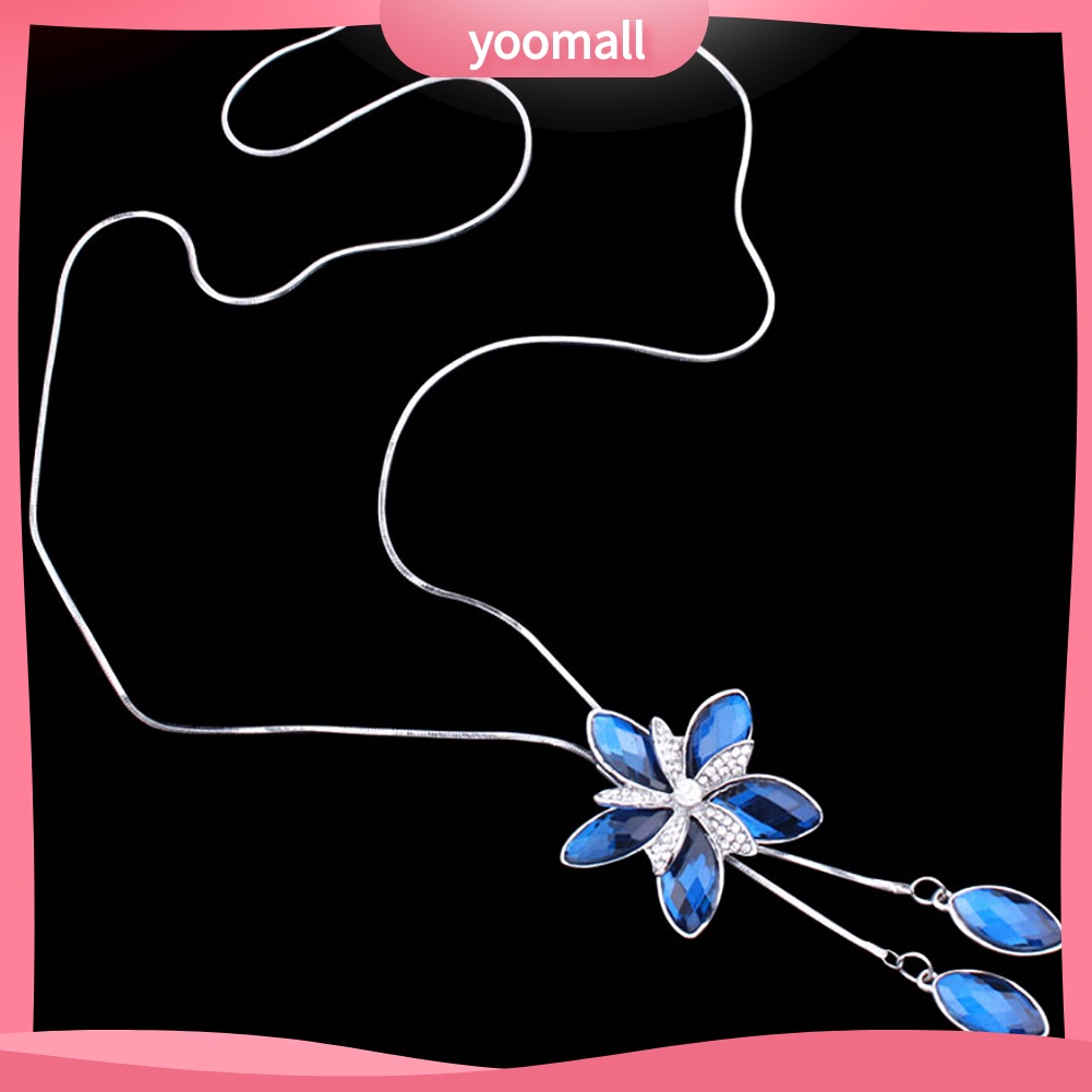 Vòng cổ Mặt Hình Cối Xay Gió Phối Tua Rua Đính Đá Nhân Tạo Thời Trang