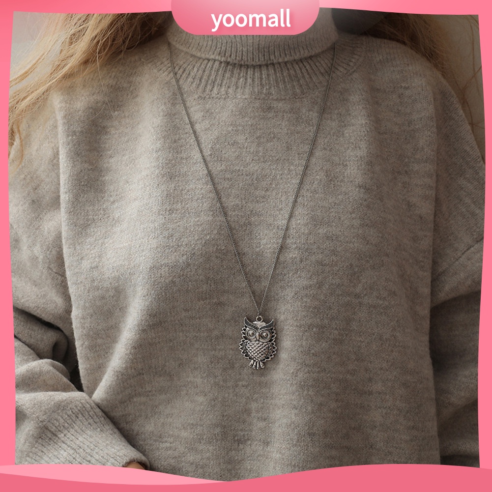 Vòng cổ Mặt Hình Cú Mèo Dễ Thương Thời Trang