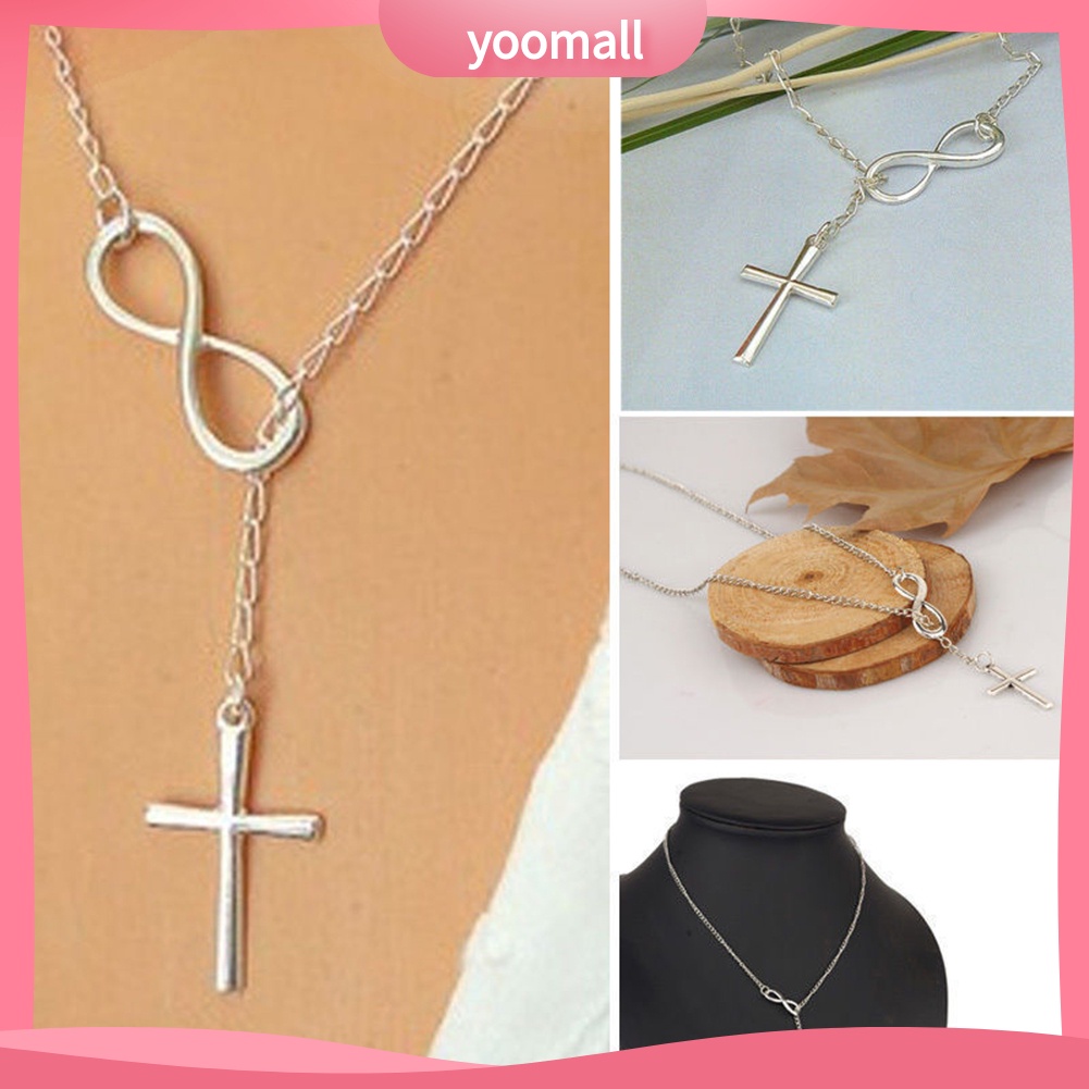 Vòng cổ Mặt Hình Thánh Giá Bằng Kim Loại Thời Trang Dành Cho Nữ