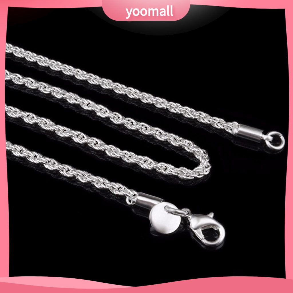Vòng cổ Dạng Xoắn 18-30 inch Thời Trang Unisex
