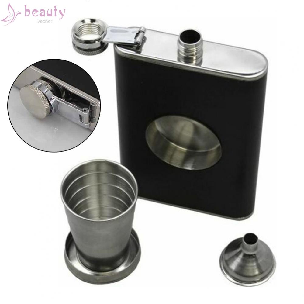 1 Bộ Bình Bằng Thép Không Gỉ Màu Đen Có Thể Gập Lại Được Kích Thước 12mm / Ren M16