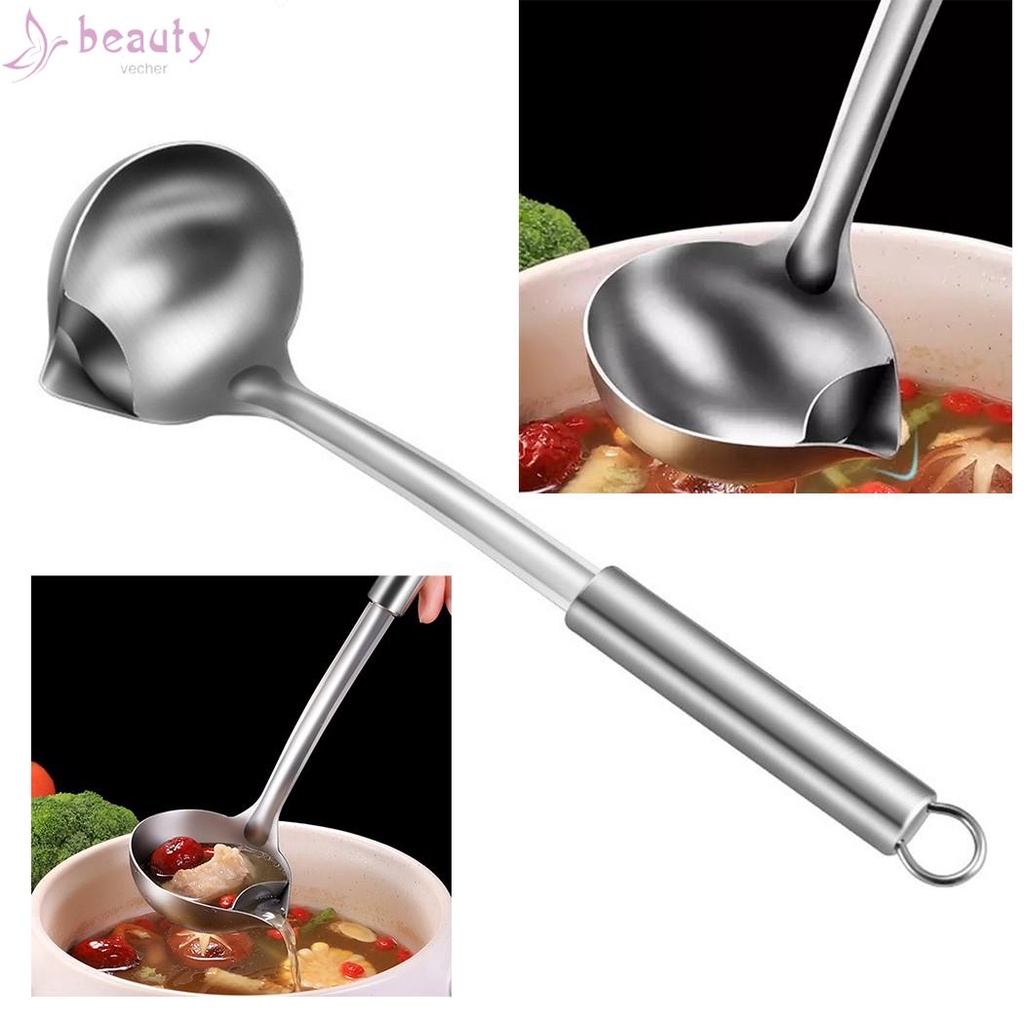 Muỗng Múc Canh Có Lưới Lọc Dầu Tiện Dụng
