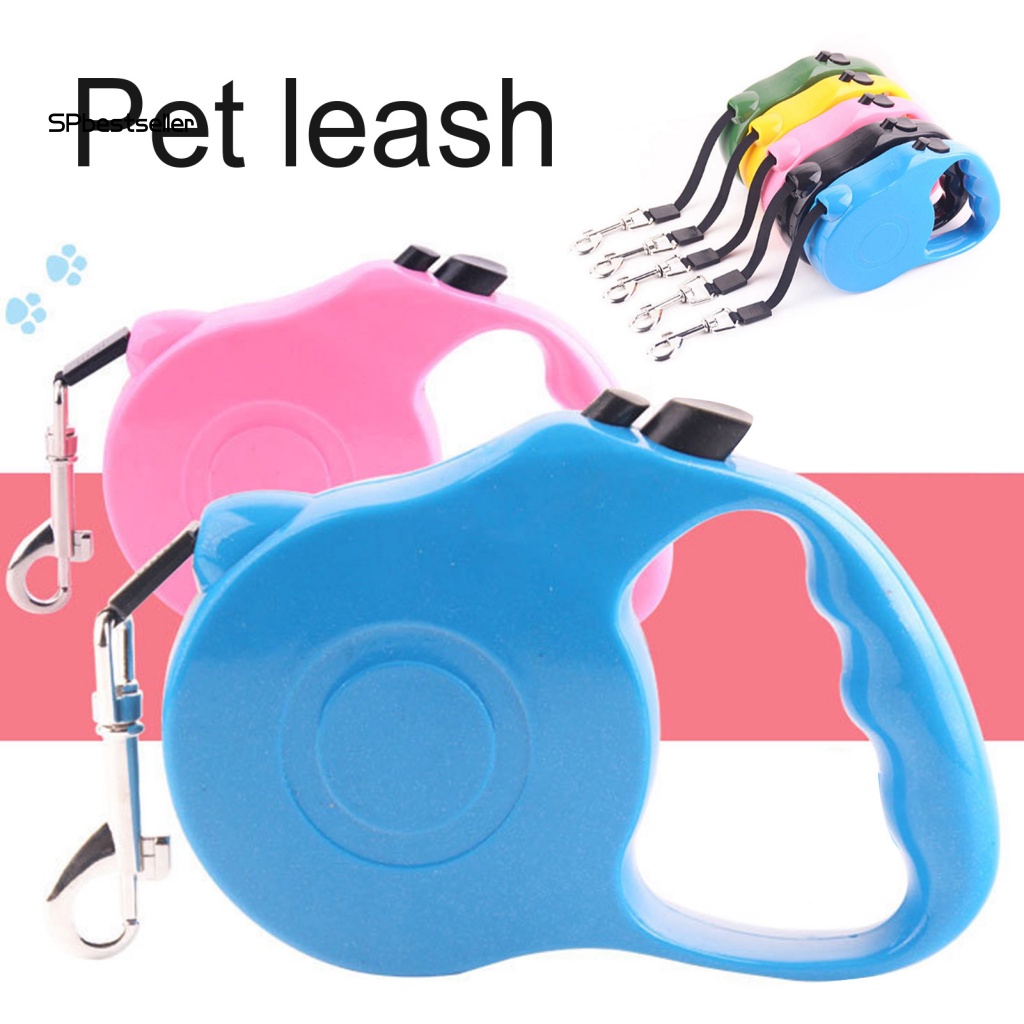 Dây Dắt Thú Cưng Đi Dạo Thiết Kế Thu Gọn Tự Động Tiện Dụng