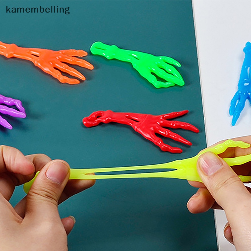 Kamembelling Set 5 Đồ Chơi Hình Gà Tây Dính Tường Giảm Căng Thẳng Cho Trẻ Em Dịp Halloween