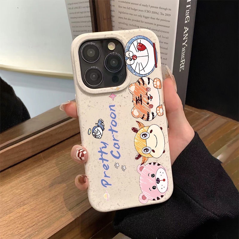 Ốp Điện Thoại Mềm Chống Sốc In Hình Hổ Đơn Giản Cho Iphone 13 711plus8 14Pro 12 Q