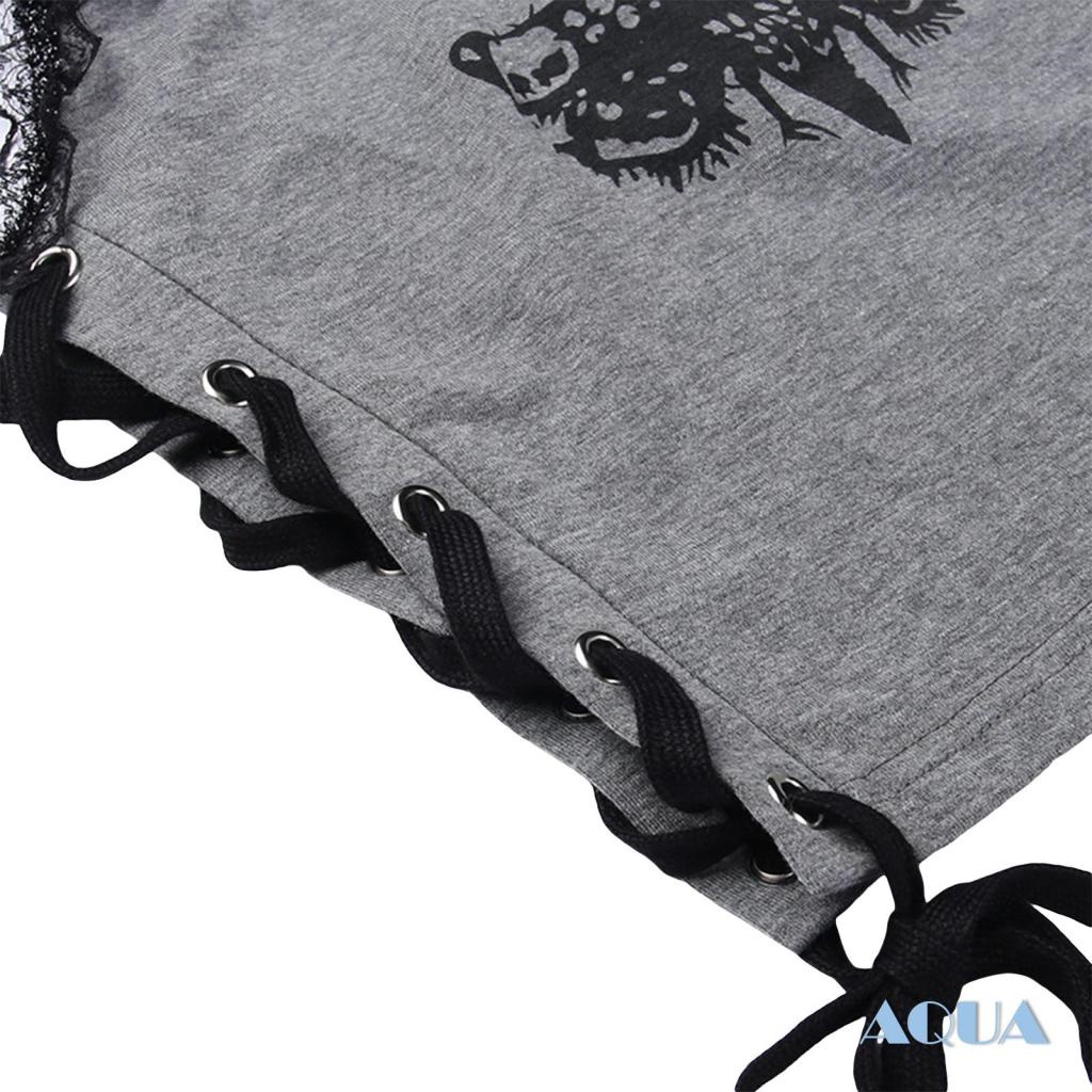 Áo Hai Dây Sát Nách Phối Ren Họa Tiết Bươm Bướm Thời Trang Mùa Hè Cho Nữ