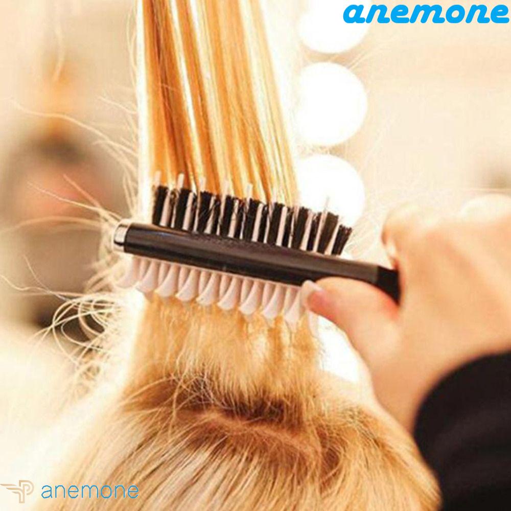 ANEMONE Lược Chải Tạo Kiểu Tóc Chuyên Nghiệp Màu Đen Hình Cá Mập DIY