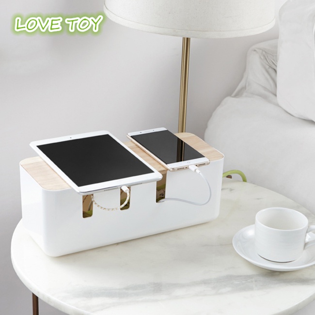 Hộp Đựng Ổ Cắm Điện Có Nắp Đậy Thiết Kế Rỗng Tiện Dụng