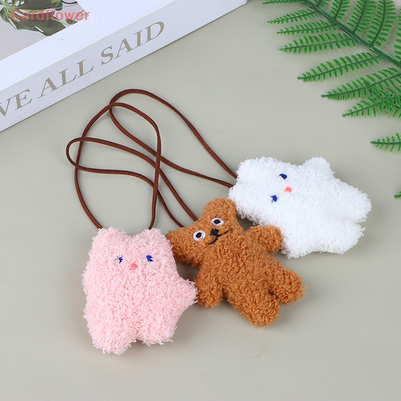 Móc Khóa Thêu Hình Gấu / Thỏ Nhỏ Dễ Thương Thời Trang Cho Bé