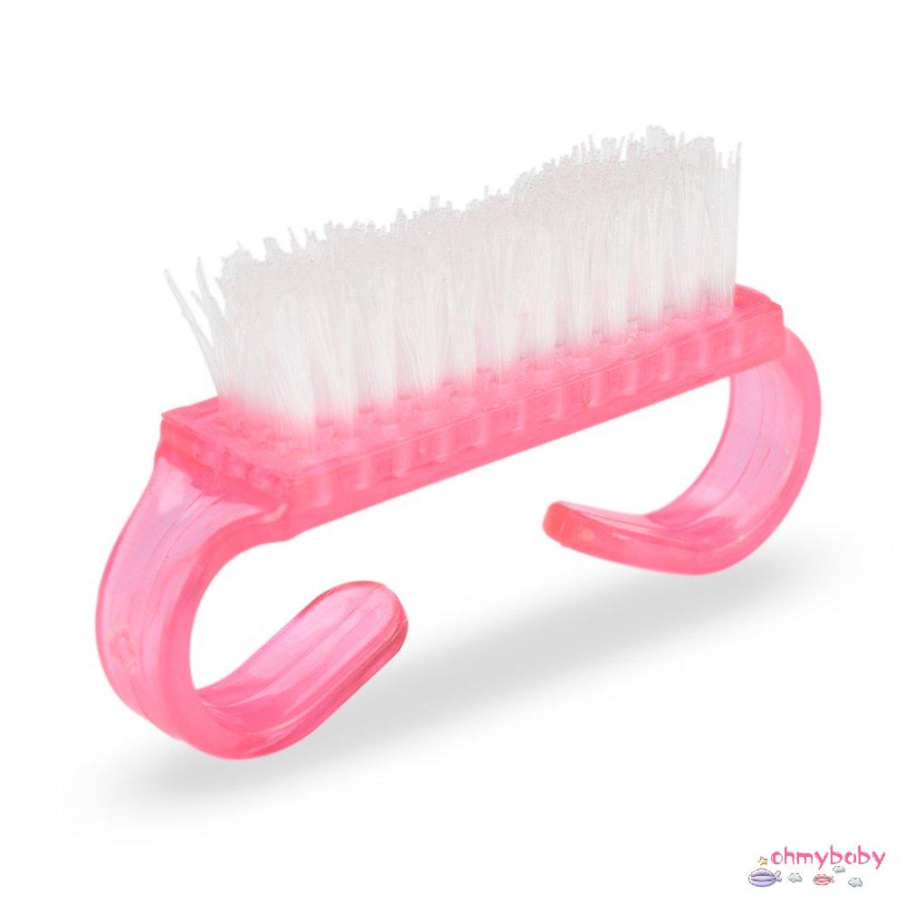 【OMB】 Nail Beauty Care Manicure Pedicure Soft Remove Dust Small Angle Clean Brush