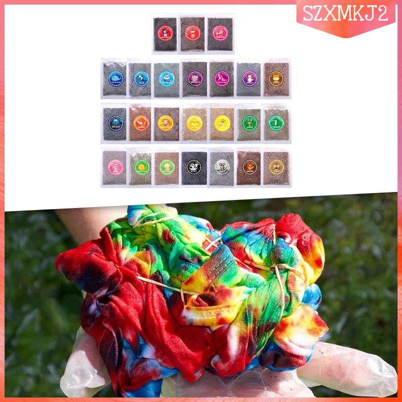 Bột Màu Tươi Sáng 24 Màu Dùng Làm Đồ Thủ Công