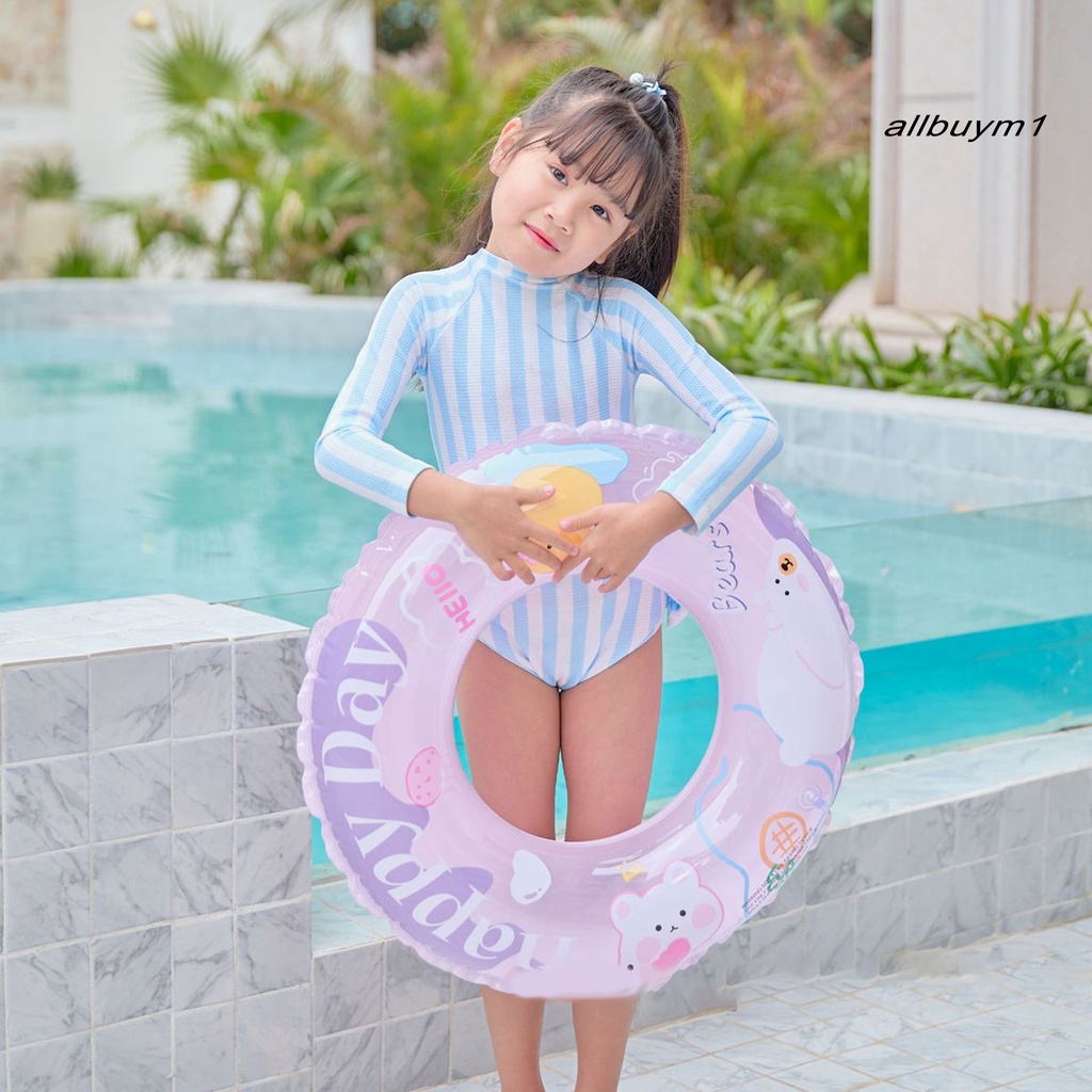 Phao Bơi Tròn Chất Liệu Carton Dày Dặn Vui Nhộn Cho Bé