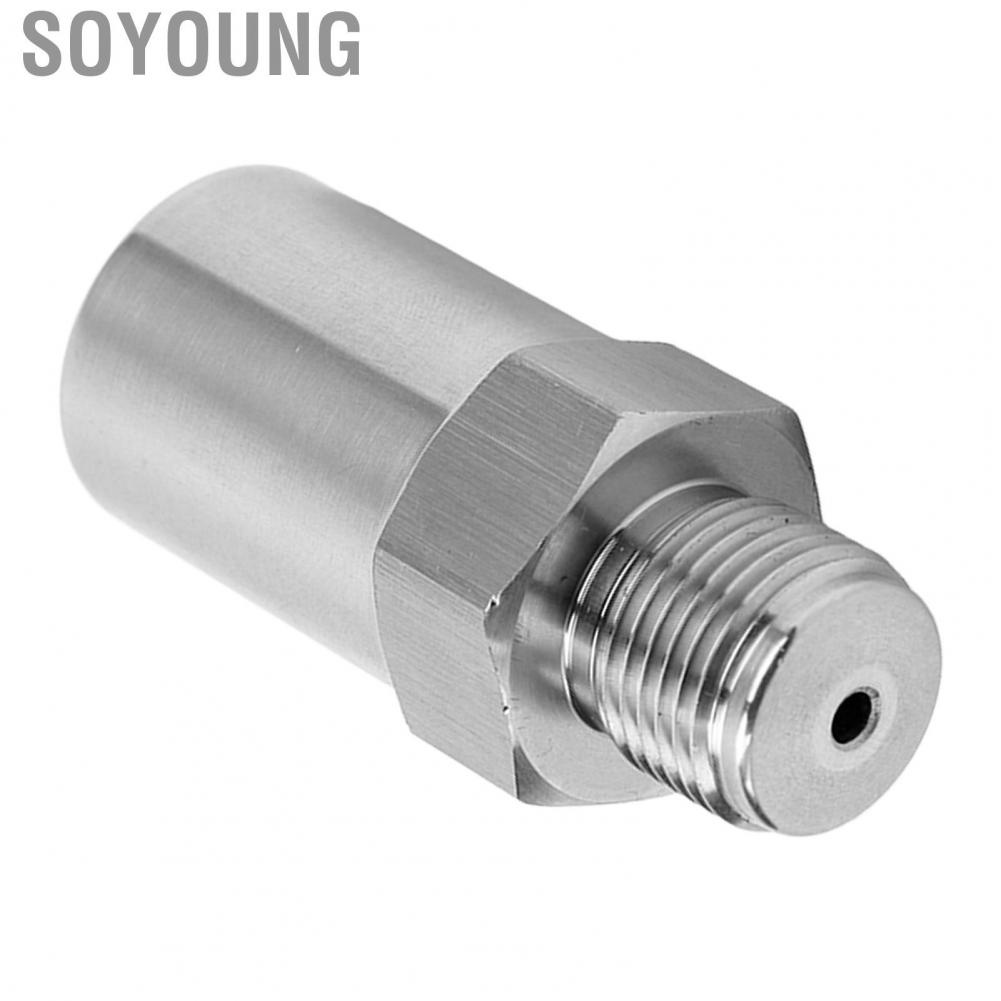 Soyoung Fuel Rail Plug Pressure Relief Valve M16X1.5 Stainless Steel for Sierra