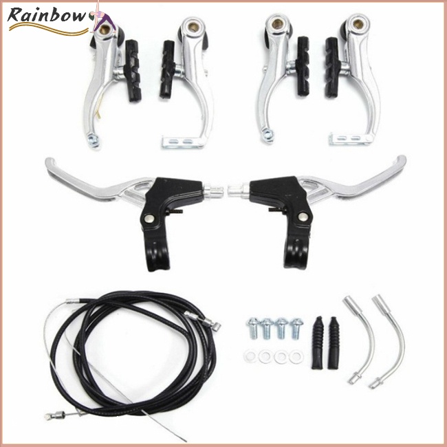 Bộ Kẹp Phanh Loại V Kèm Dây Cáp Phanh Dành Cho Xe Đạp Leo Núi