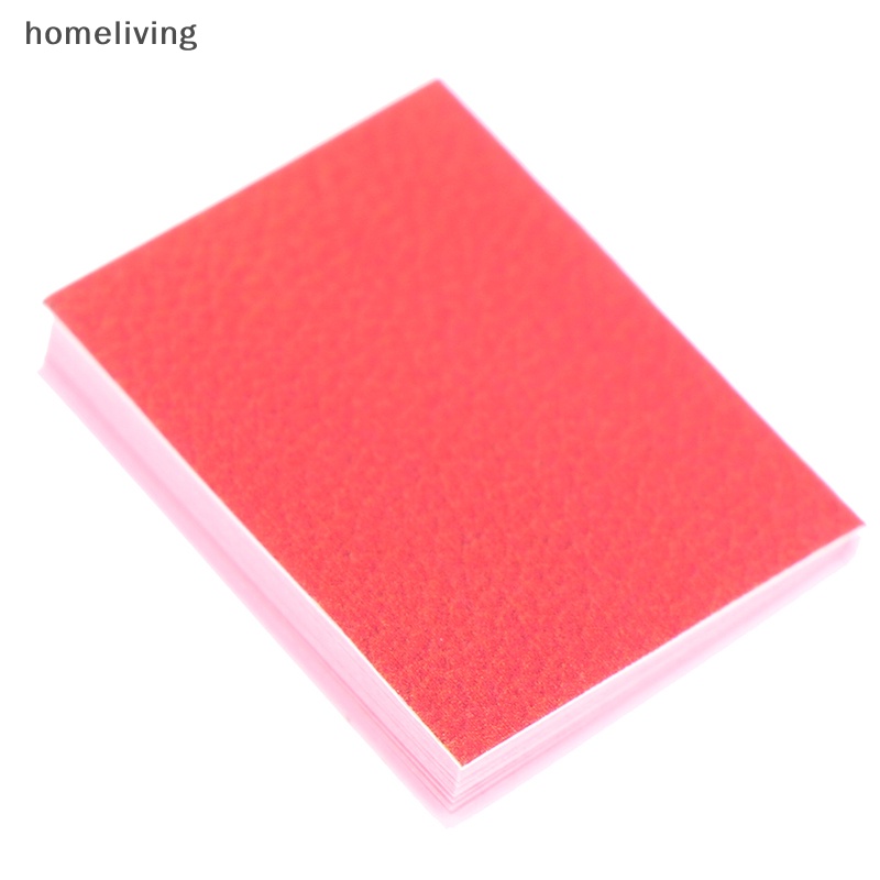 Set 4 Cuốn Sổ Mini Tỉ Lệ 1: 12 Dùng Để Trang Trí Nhà Búp Bê