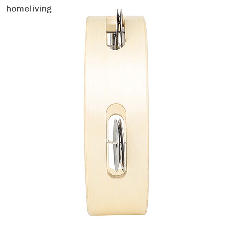 Trống Lục Lạc Cầm Tay Bằng Kim Loại 6 Inch Cho Bé