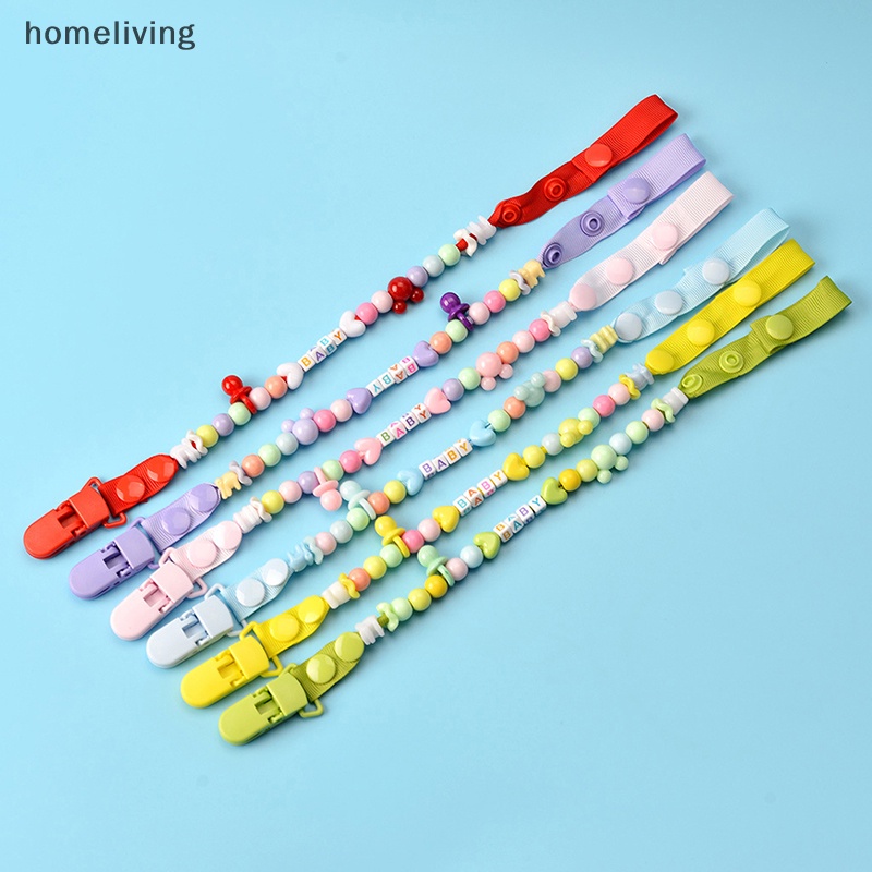1 Dây Kẹp Núm Vú Giả Họa Tiết Hoạt Hình Có Thể Điều Chỉnh Cho Bé