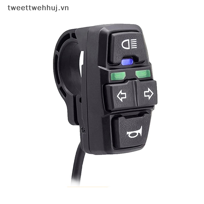 Công Tắc Đèn Và Còi Chống Thấm Nước DK336 Cho Xe Đạp Điện