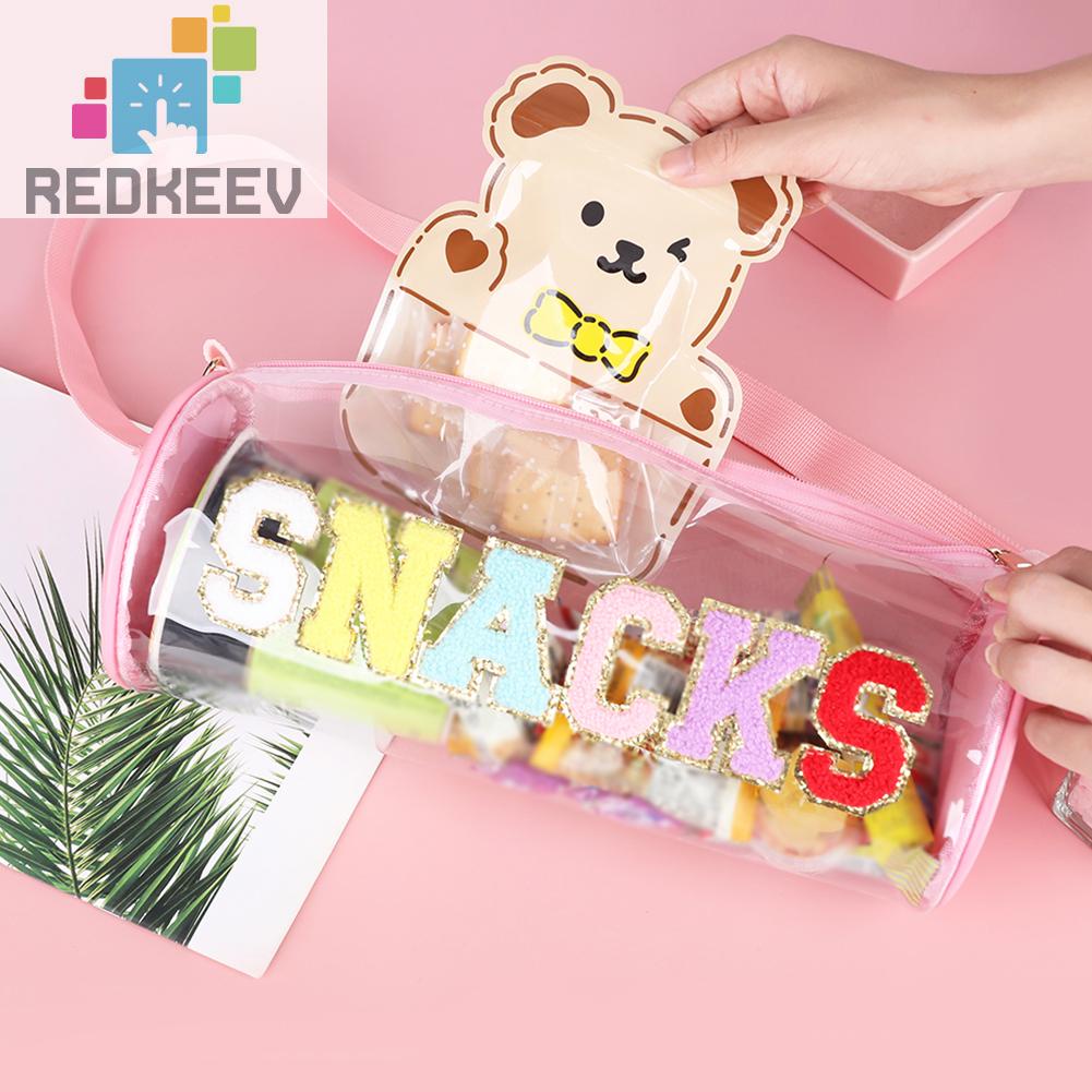 Túi Đựng Đồ Trang Điểm Đính Kim Sa Lấp Lánh Trong Suốt Phong Cách Đại Học Cho Nữ