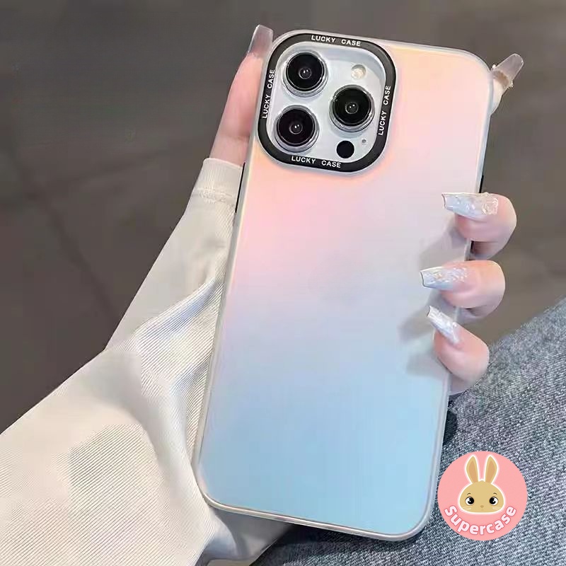 Ốp Điện Thoại Màu Laser Đa Sắc Mẫu Mới Đơn Giản Cho OPPO Reno 9 Pro 5G 8 5G 7 Pro 5G 6 5 5G 5K Find X3 Lite
