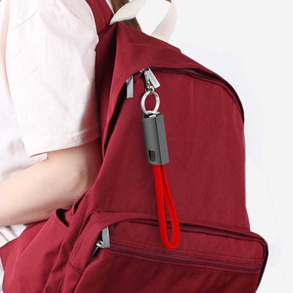 Dây Cáp Sạc Nhanh 2.4A 2.4A 22cm Bằng PVC Nhỏ Gọn Tiện Dụng