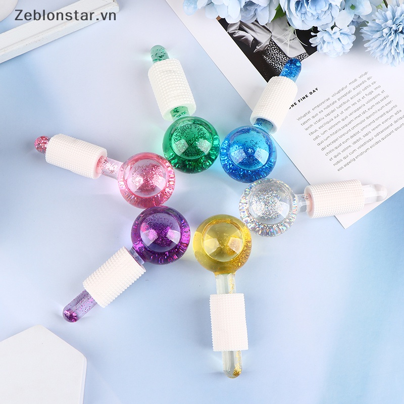 Bộ 2 Cây Lăn Mát Xa Làm Săn Chắc Da Loại Bỏ Nếp Nhăn Se Khít Lỗ Chân Lông